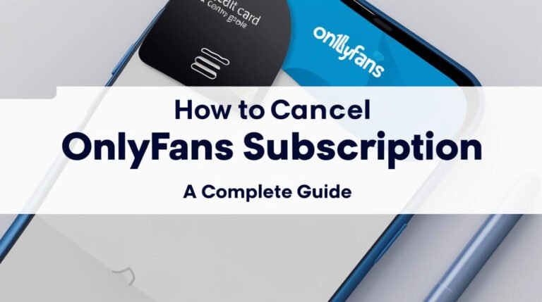 How to Cancel OnlyFans Subscription