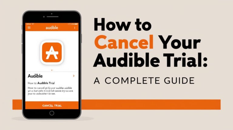 How to Cancel Your Audible Trial