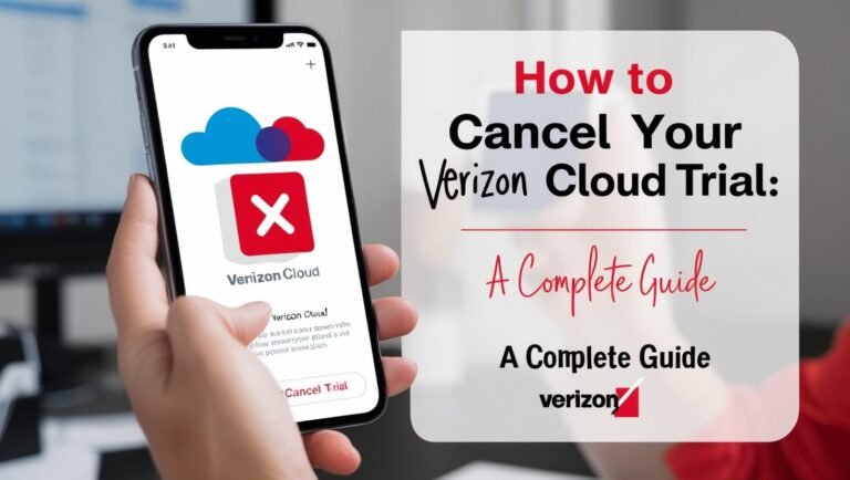 How to Cancel Your Verizon Cloud Trial