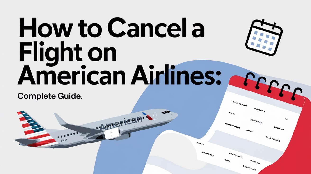 How to Cancel a Flight on American Airlines