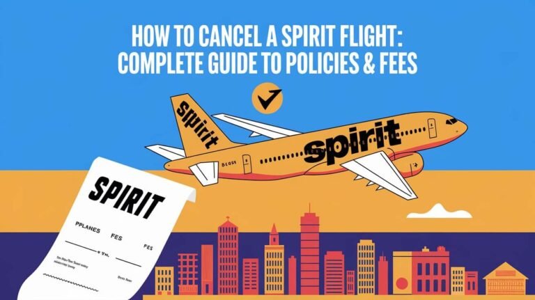 How to Cancel a Spirit Flight