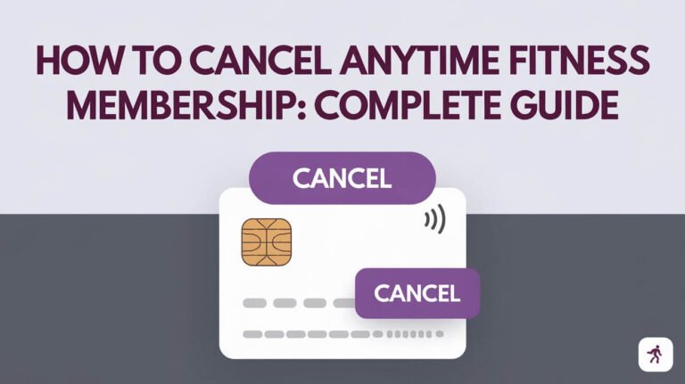 How to Cancel Anytime Fitness Membership