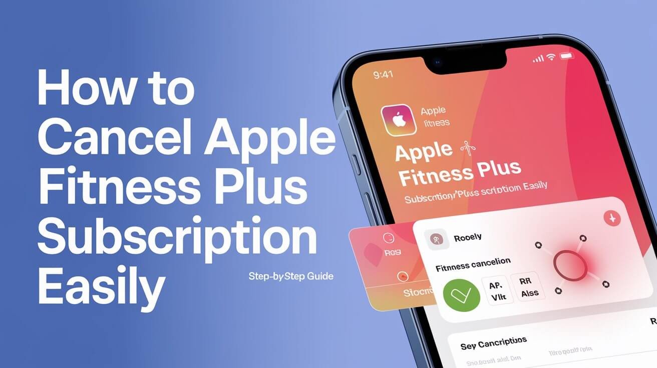 how to cancel apple fitness plus subscription easily