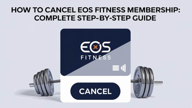 How to Cancel EOS Fitness Membership