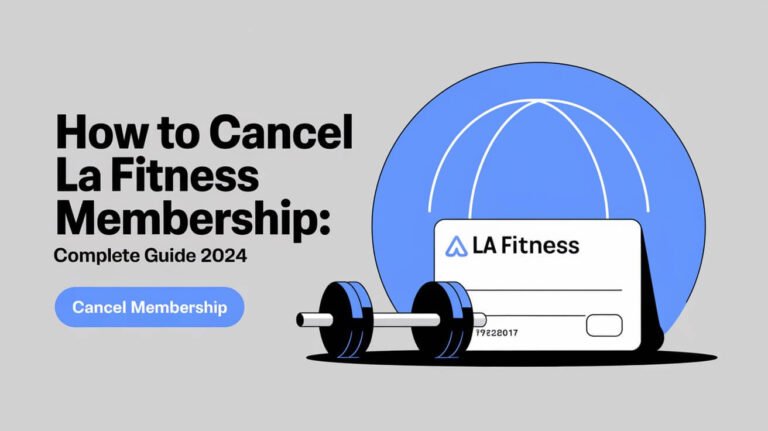 How to Cancel LA Fitness Membership