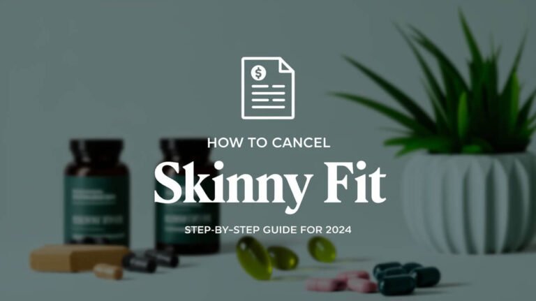 How to Cancel Skinny Fit